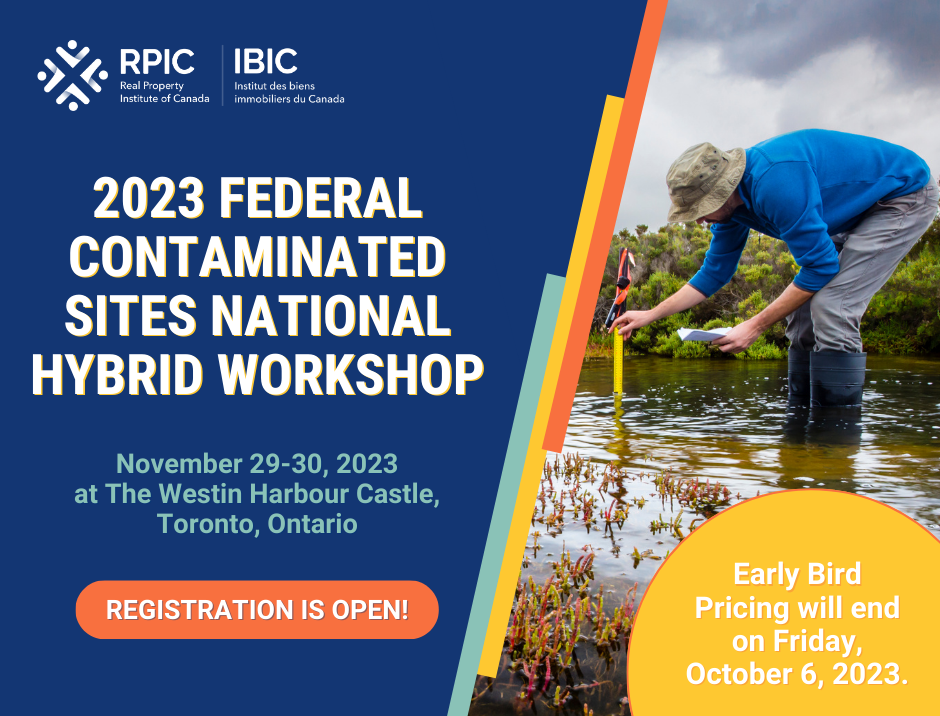 Join us at the 2023 Federal Contaminated Sites National Hybrid Workshop!